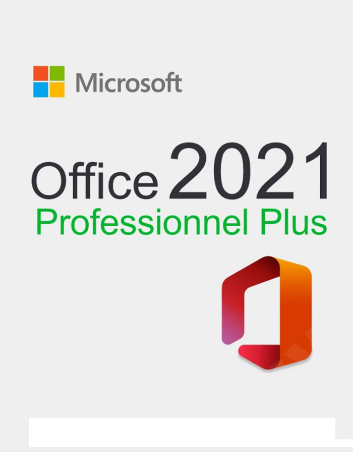Microsoft Office Professionnel plus 2021 pour Windows