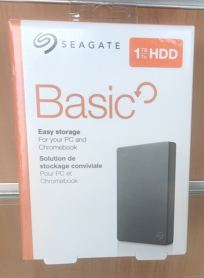 Disque dur externe Seagate 2.5" 1To USB3.0