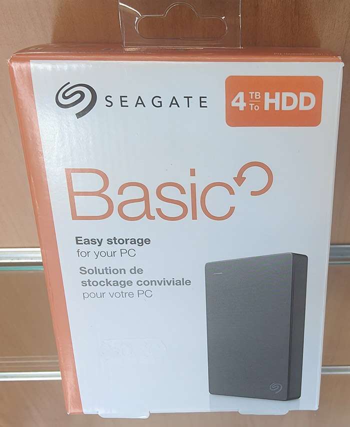 Disque dur externe Seagate 2.5" 4To USB3.0
